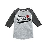カスタムパーティーShop Kids Heart Breaker Happy Valentine 's Dayグレーラグラン カラー: レッド