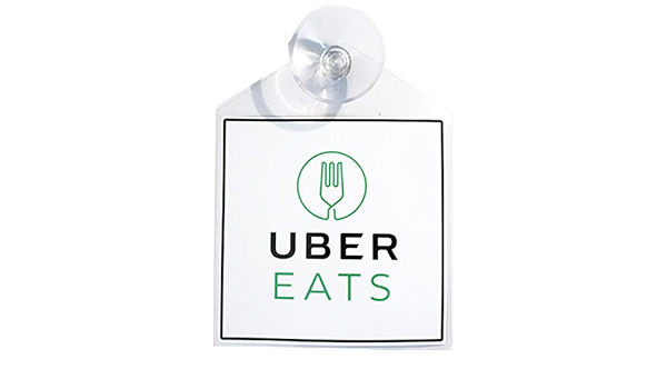 Amazon  uBer Eats ライドシェア 表示デカール 標識エンブレム 吸盤 