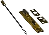 Deltana 12EFB3 Solid Brass 12-Inch Extension Flush Bolt [並行輸入品]