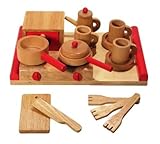 やさしいぬくもり木のおもちゃ ままごとクッキングセット