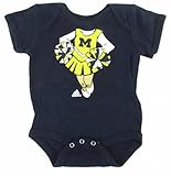 Michigan Wolverines BabyチアリーダーDreamsボディスーツ – Navy