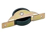 ヨコヅナ 黒ナイロン戸車 鉄枠(30mm・平型)(1箱・20個) NQM-0302