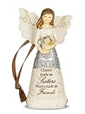 High Quality 82342 Elements Sister Angel Figurine, 4-1/2-Inch