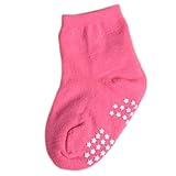 7ペアノンスリップ新生児幼児靴下暖かいストッキングベビーギフト9-12 CM 0-1歳の赤ちゃん-A06