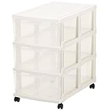 【セット特価】　エミング　ロングストッカー　3段　≪2個セット≫　【日本製】　【国産】　【送料無料】