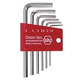 Wiha 35193 Short Arm, Metric Hex, L-Key, 6 Piece in Plastic Holder by Wiha