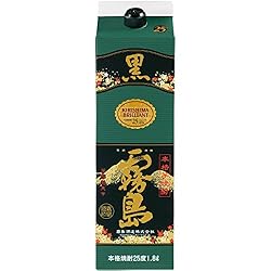 黒霧島 25度 チューパック 1800ml