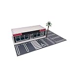 Outland Models モデル自動車の風景 カーディーラー/カーディスプレイショールーム 1/64 Sゲージ