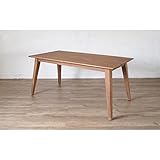 チーク無垢 ナチュラルダイニングテーブル（オプション伸長可） XP 幅160×奥行き80×高さ72 cm（約）