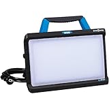 ハタヤ(HATAYA) LEDワークライト 屋外用 3800Lm 昼光色 5000K 3mコード付き 防雨型2Pプラグ付き 明るさ2段階切替式 ブルー LWY-45B