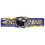 NFL Baltimore Ravens 83615010ストリート/ゾーンサイン、4.5 " X 17 "