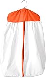 Baby Doll Bedding Forever Mine Junior Diaper Stacker, Orange by BabyDoll Bedding