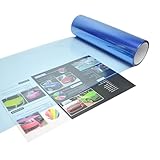 サムコス ヘッドライトステッカー 30x120cm カーフィルム イラインフィルム カーラッピングフィルム ヘッドライト フォグランプ テールランプ 適用 車用