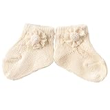 Amorosa mamma 天使の糸 collection レースフラワーのオーガニックソックス AG-244