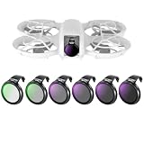 NEEWER NDフィルターセット コンパチブル NEO 6枚 ND8+ND16+ND32+ND64+UV+CPL 超薄型 複数コーティングHDガラス 防水/耐油/キズ防止 減光フィルター 偏光フィルター 保護フィルター レンズフィルター ドローンフィルター 航空写真/撮影 FL-N25