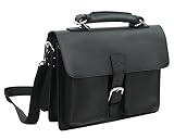 Vagabond Traveler Medium Leather Briefcase L39