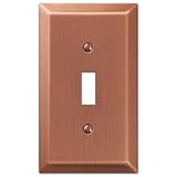 Amerelle 163tac世紀スチール1 Toggle Wallplate、アンティーク銅