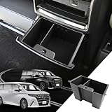 LANTU トヨタ アルファード40系・ヴェルファイア 40系用　マルチボックス　 リア 吹き出し口用　ボックス　 マルチボックス コンソールリアエンドボックス専用 ゴミ箱 洗い可能 収納アクセサリー 装着簡単 2023年6月-現行 車種専用設計