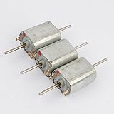 Newone 5個入り 二軸 DC 12V 030 モータ 13500 RPM回転速度 DIYおもちゃ