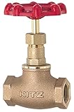 キッツ 青銅製JIS規格10Kグローブバルブ  KITZ-J 1/2B [15A]