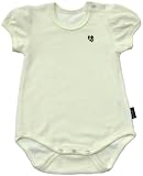 アンナニコラ パイル パフスリーブロンパス 60cm クリーム I96363 日本製