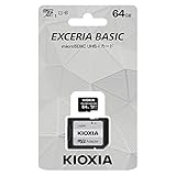 KIOXIA マイクロSDメモリーカード 64GB KCA-MC064GS(40163)