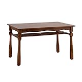 ブラウン／【単品】 ダイニングテーブル テーブル 机 作業台 台所 食事 カントリー ミンディ やさしい あたたかみ オシャレ 落ち着き