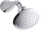 KOHLER K-16166-AK-CP Revival Single-Function Katalyst Showerhead, Polished Chrome [並行輸入品]