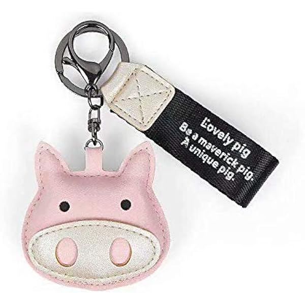 Amazon.co.jp: [FTXJEHG] 3個 ブタデザイン キーチェーン LED