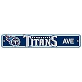 NFL Tennessee TitansプラスチックStreet Sign