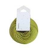 横田(Yokota) DARUMA iroiro 毛糸 col.27 新茶 20g 約70m 3玉セット 01-1410-0027