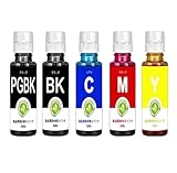 キャノン用詰め替えインク BC-310/311 BC-340/341 BC-345/346 BC-360/361 BC-365/BC-366共通用 (PGBK/1BK/1C/1M/1Y) 5セット 各30ml 【Canon用詰め替えインク/個包装/器具付（インク充填用注射器/注射器用ノズル/作業用手袋/ドリル/注入口シール）】【SHIPON】