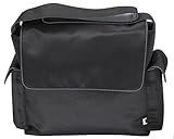 OiOi MESSENGER マザーズバッグ ブラックマイクロ グレイトリム 5513