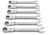 GearWrench 6個メトリックラチェットフレックスヘッドレンチセット – 23024