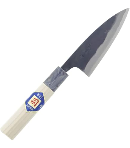 Amazon｜堺源吉 日本製 三徳 包丁 180mm 白鋼三枚打 木柄 堺の包丁