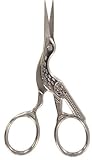 SE SP27S 3 1/2-Inch Silver Body Stork Scissors [並行輸入品]