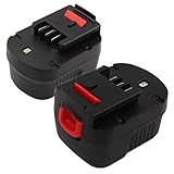 @NSS ◆1年長期保証◆2個セット◆ Black＆Decker A12 / A12EX 互換バッテリー 12V 3.0Ah 3000mAh サムスン社セル ブラック＆デッカー スライド式 NI-CD