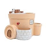 Ochine　可愛い植木鉢　幸せな部屋　フラワーポット　デザイン小物　インテリア　アウトドア　デコレーション　多肉植物 寄せ植え 鉢 おしゃれ　収納スタンドにも　両用