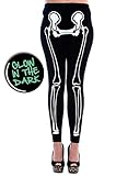 Banned Clothing - Glow In The Dark Skeleton Leggings 8
