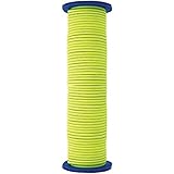 シンワ測定(Shinwa Sokutei) ゴム水糸 リール巻 蛍光イエロー 3mm×30m 78563