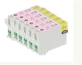 【Ecolink】EPSON エプソ 互換インクカートリッジン IC6CL50対応 ICLM50 ライトマゼンタ 単品6個セット