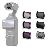 TILTA Osmo Pocket 3用フィルター6枚セット (ND(1.5/1.8/2.1)、CPL、ブラックミスト(1/2、1/4))