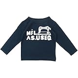 (日本製) P.FIELD(ピー・フィールド) スラブ天竺ミシンPt長袖Tシャツ 120cm /ネイビー NO.FI-P27618