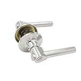 ALEKO SKT812PR Privacy Lever Door Lock Interior Doors Bed & Bath Thick Handle [並行輸入品]