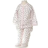 (プチバトー)PETIT BATEAU BEBE ベビー チュビックドットプリント前開きロンパース 10816 23 LAIT/MAKI 24M [並行輸入品]