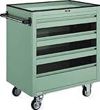 トラスコ キャビネットワゴン(大型タイプ・引出浅3深1) BM2-S3L1