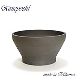鉢 KANEYOSHI 【日本製/三河焼】 陶器 植木鉢 バリウス 古風焼 11号