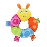 Mary Meyer Taggies 5 Colors Rattle, Cutsie Caterpillar by Mary Meyer