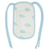 赤ちゃん用 保冷シート 抱っこひも ベビーカー 兼用 ひえひえマット 保冷剤１個付き FREE サックスクラウド