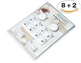 Plai Magnetic Child Safety Cabinet Locks, 2 Keys 8 Locks by Plai